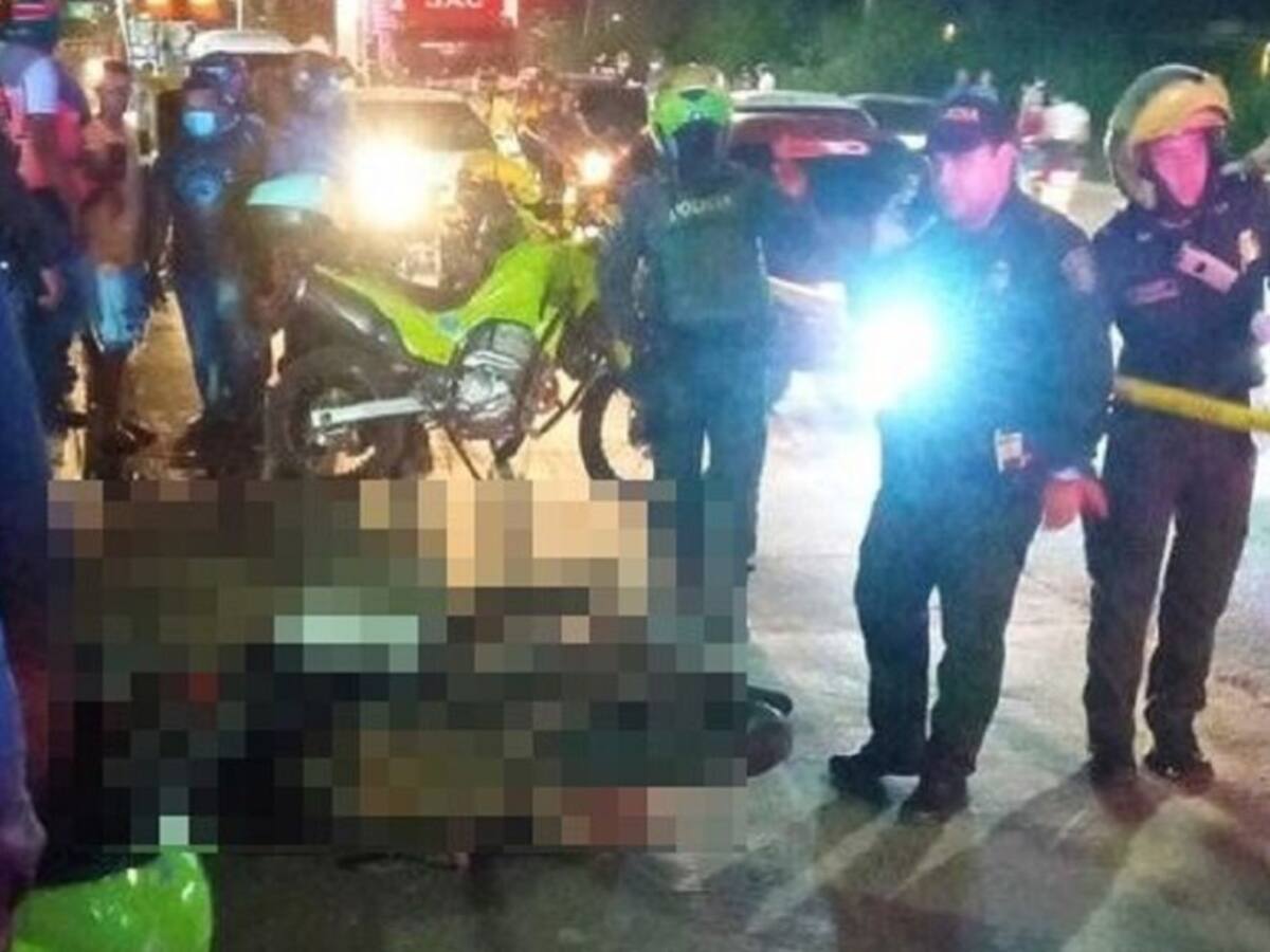 Sicarios mataron a dos hombres en vía La Cordialidad en Cartagena