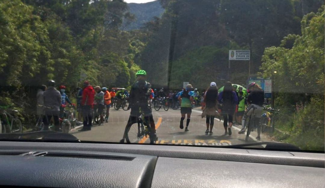 Vía Bogotá - Choachí