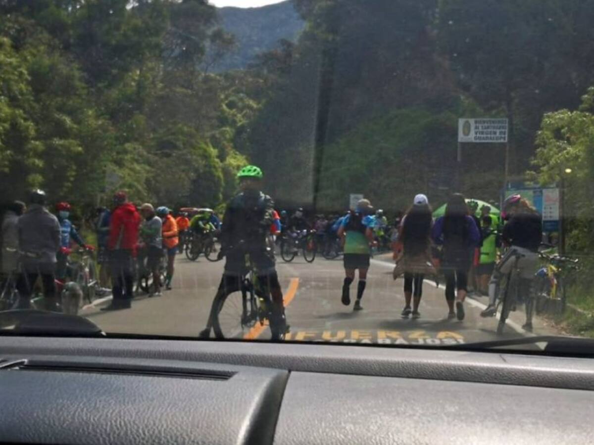 "La vía Bogotá Choachí no esta cumpliendo con ningún control de movilidad"
