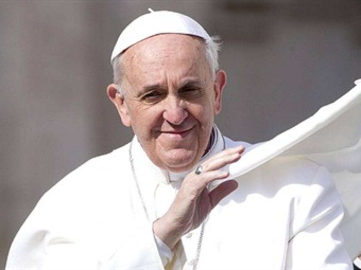 Papa Francisco envió mensaje por la paz de Colombia durante la canonización
