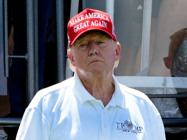 El expresidente estadounidense Donald Trump. 
(Foto:    TIMOTHY A. CLARY/AFP via Getty Images)