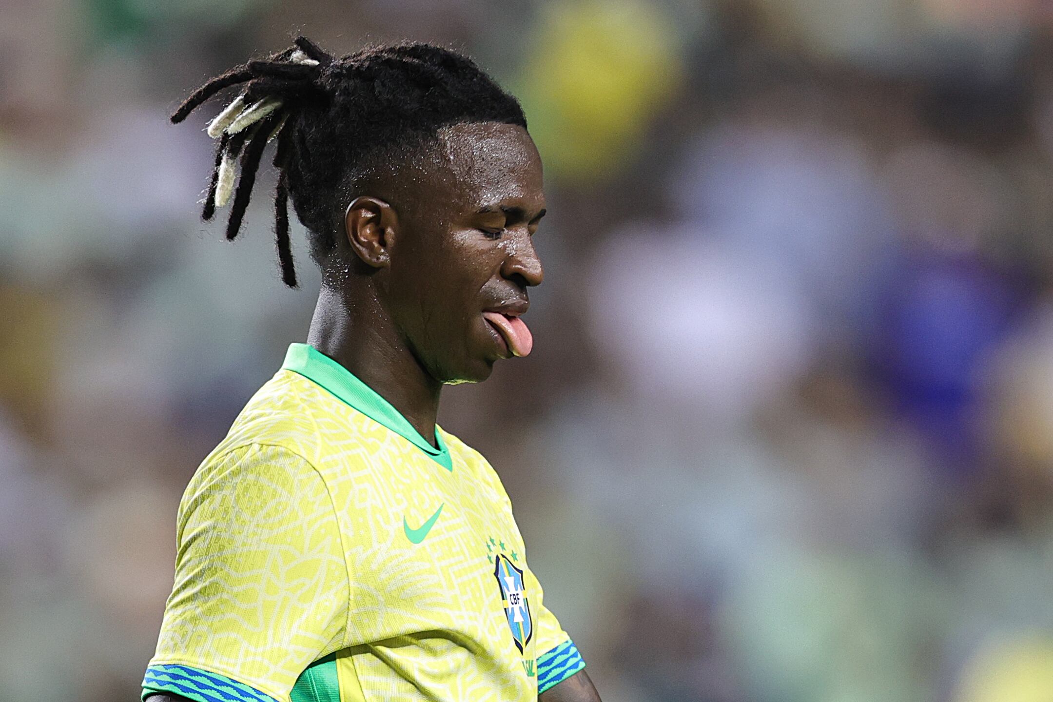 Vinicius Junior.  (Photo by Omar Vega/Getty Images)