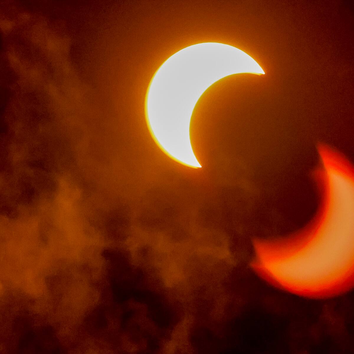Eclipse solar 2023: estos son los mejores videos que ha dejado este fenómeno astronómico