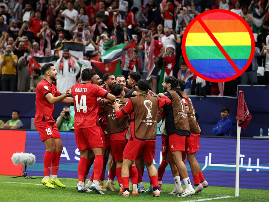 Irán y Egipto rechazan jugar el partido del Orgullo LGTBIQ+ / Composición: Caracol Radio