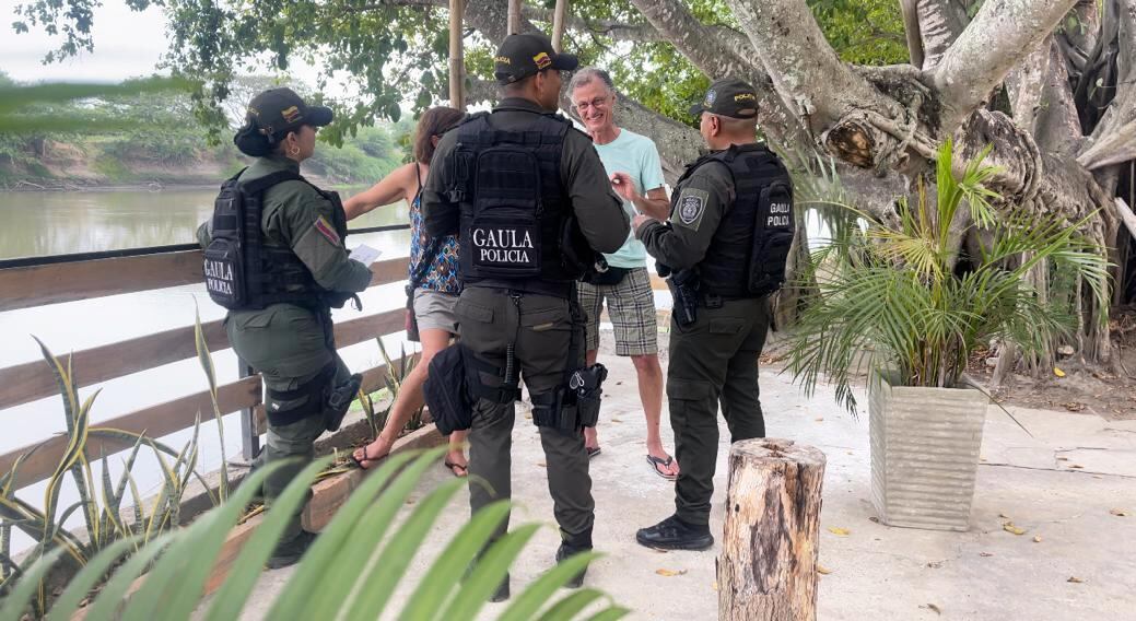 Grupo Gaula de la Policía Bolívar adelanta jornada de prevención en Mompox