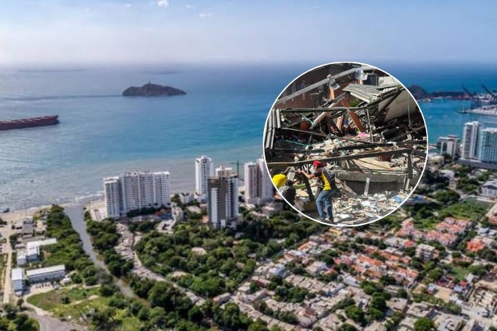 Santa Marta habilitó un centro de acopio. Foto: Terremoto en Colombia: Getty Images