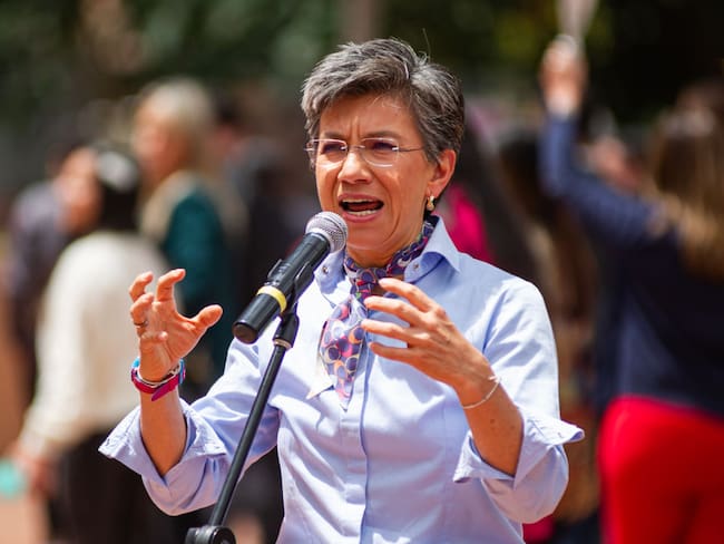 Alcaldesa de Bogotá Claudia López. Foto:
