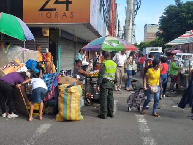 Vendedores ambulantes en Cúcuta