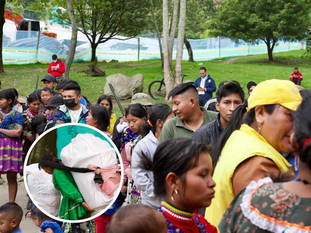 Más de 1.600 indígenas Emberá retornan a Risaralda y Chocó desde la ciudad de Bogotá