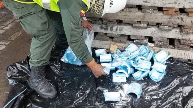Incautaron 306 kilos de clorhidrato de cocaína en el puerto de Cartagena
