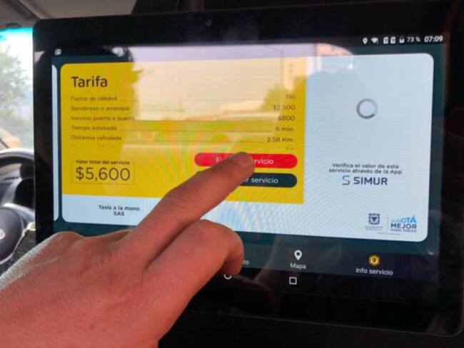 Lenta implementación de nueva tecnología para cobrar tarifas de taxis