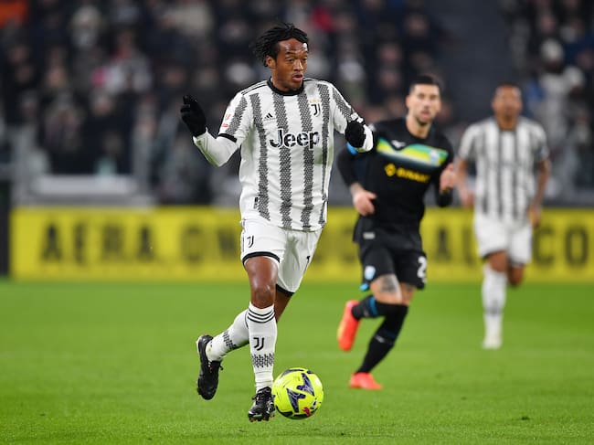 Juan Guillermo Cuadrado, futbolista de la Juventus en Copa Italia. (Photo by Valerio Pennicino/Getty Images)