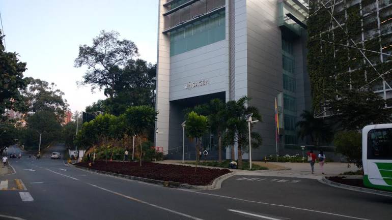 Sede de Isagen en el barrio El Poblado de Medellín. 