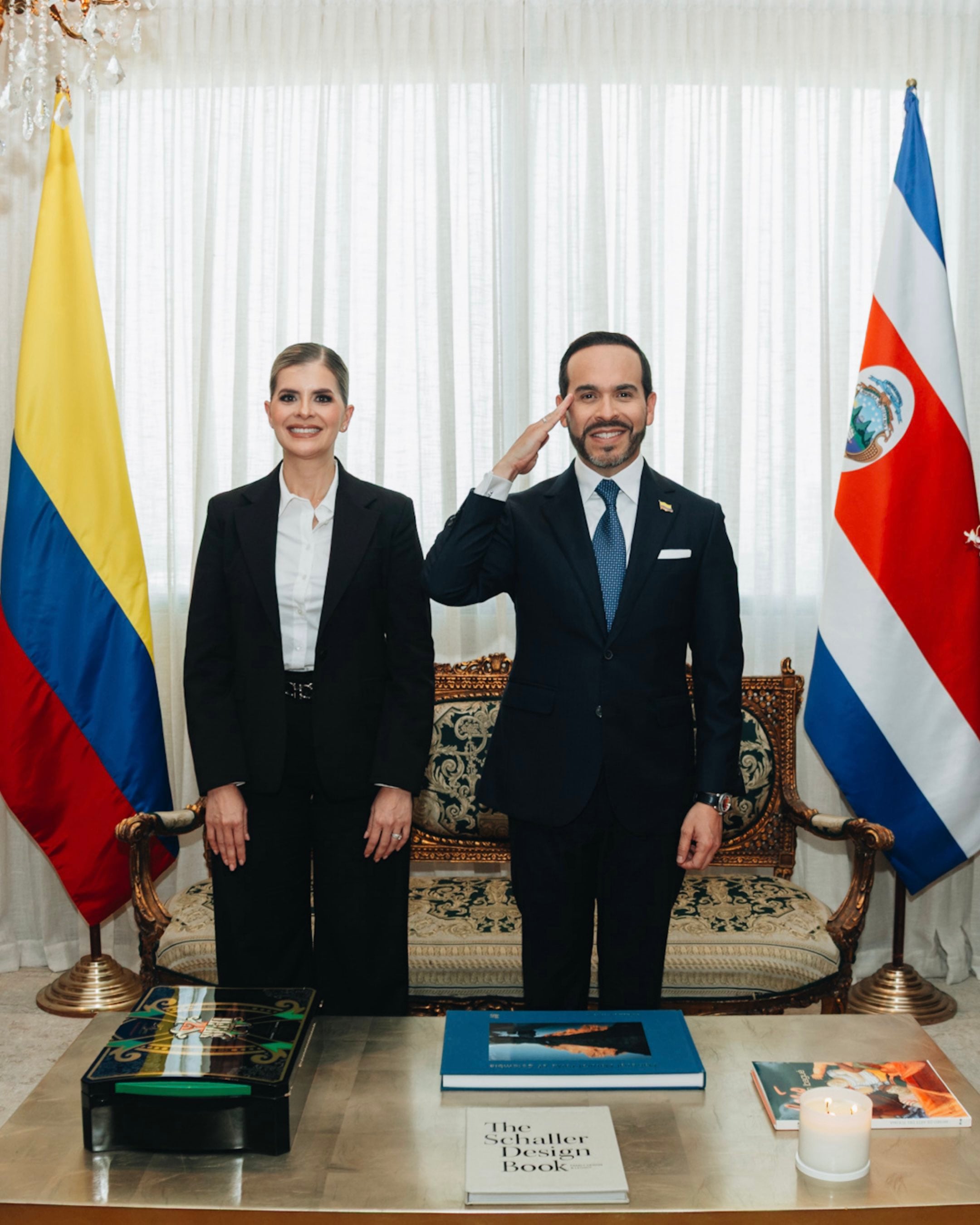 Colombia ofrece a Costa Rica capacidades de Cotecmar para fortalecer sus guardacostas. Foto: @ABDELAESPRIELLA.