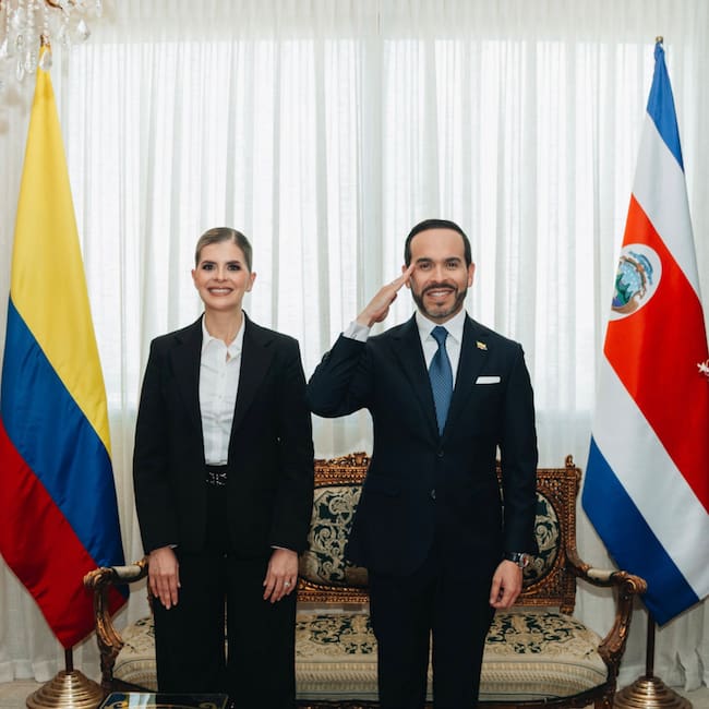 Colombia ofrece a Costa Rica capacidades de Cotecmar para fortalecer sus guardacostas. Foto: @ABDELAESPRIELLA.