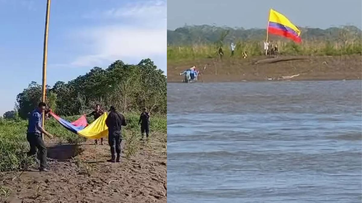 Perú denuncia provocación tras aparición de bandera colombiana en Santa Rosa de Loreto
