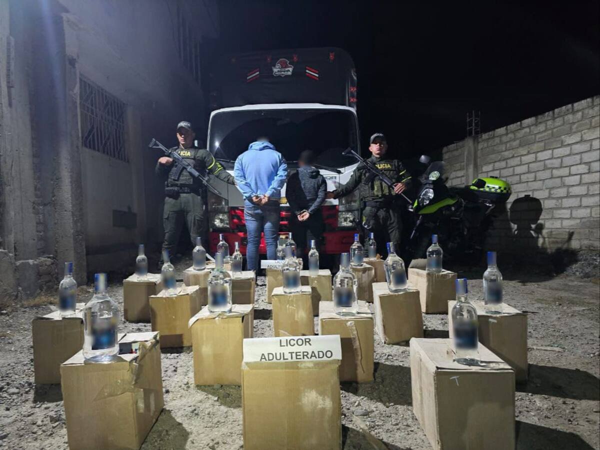 En Nariño incautaron 180 botellas de licor adulterado
