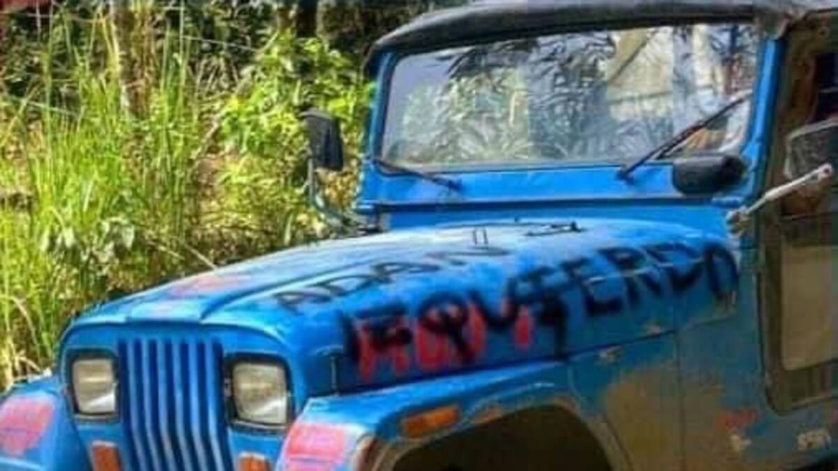 Investigan si disidencias FARC mataron a un transportador en zona rural de Tuluá, Valle