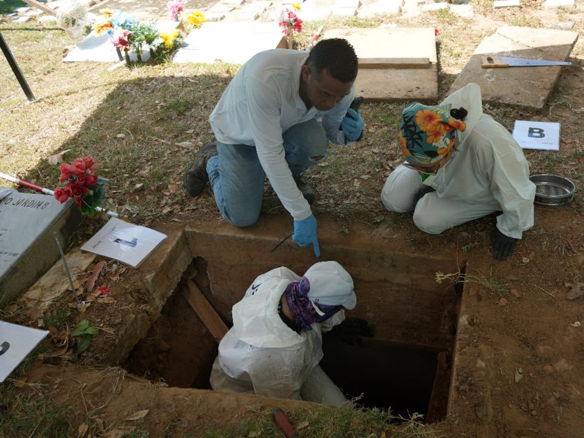 La Unidad de Búsqueda y la JEP recuperan 116 cuerpos en cementerio de Valledupar