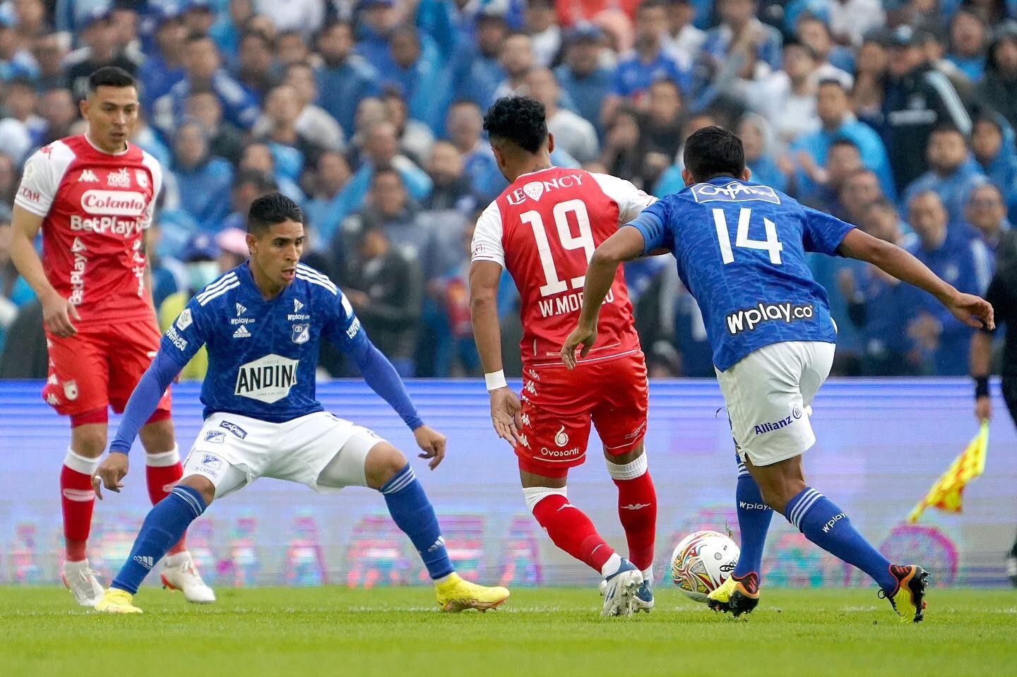 Daniel Cataño, volante de Millonarios. Foto: Dimayor