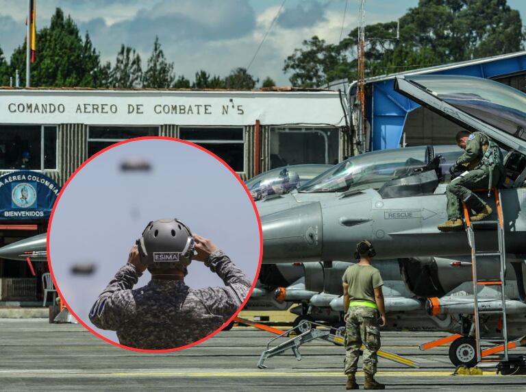 Comando de la Fuerza Aérea Militar de Colombia (Getty Images)