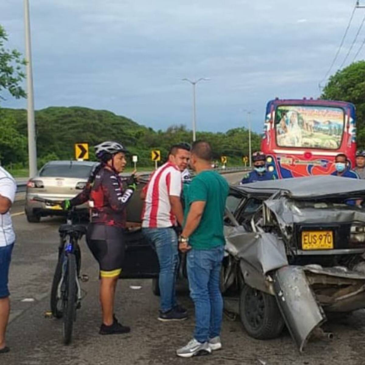 Dos muertos en dos accidentes de tránsito en Atlántico