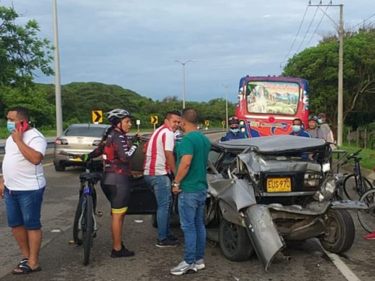 Dos muertos en dos accidentes de tránsito en Atlántico