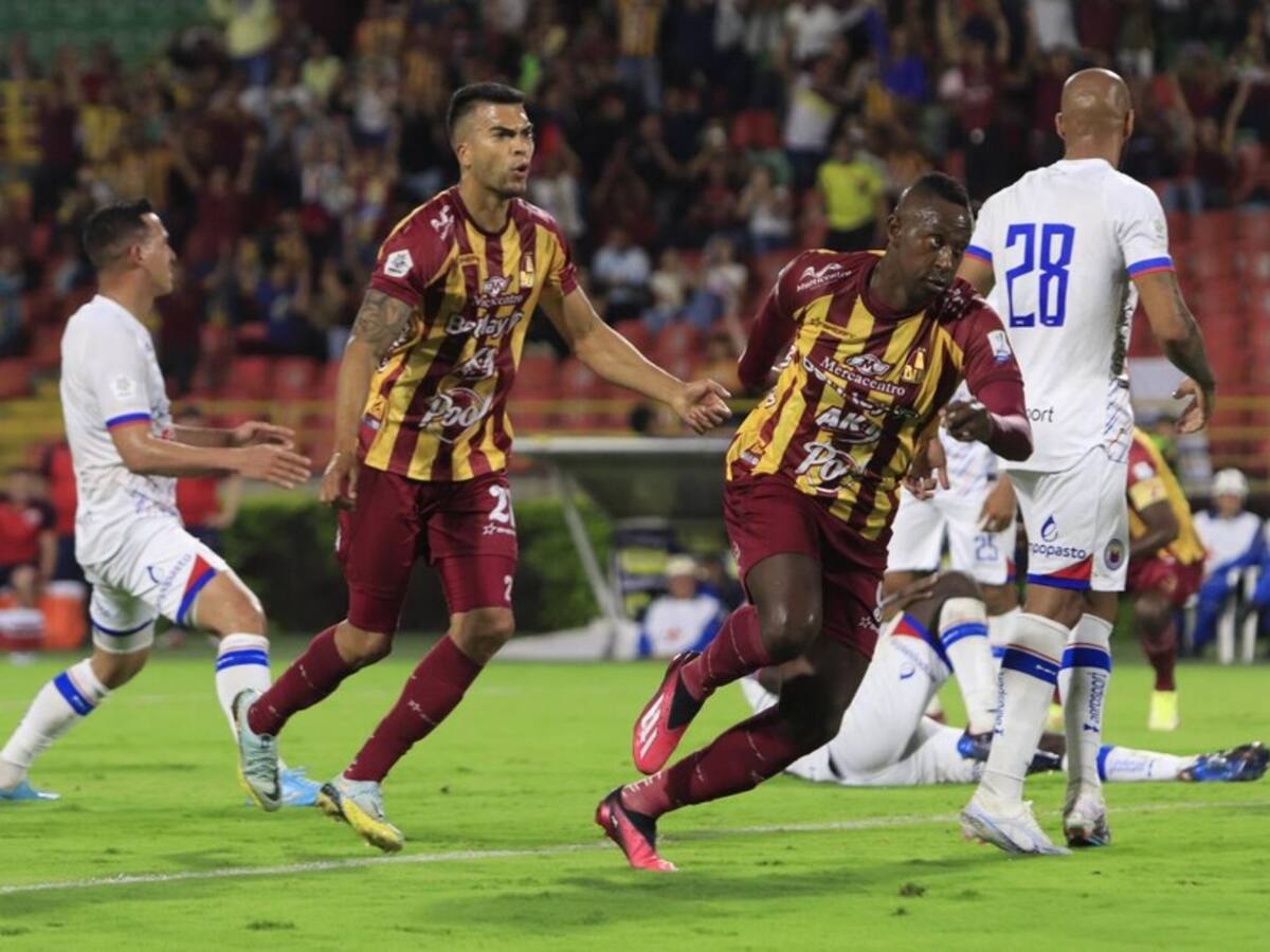 Deportes Tolima se asegura dentro de los ocho de la mano de Luis Fernando Caicedo