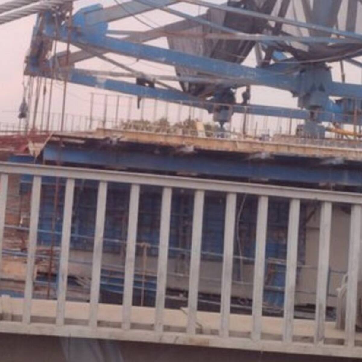 Puente de Juanchito avanza en un 58%