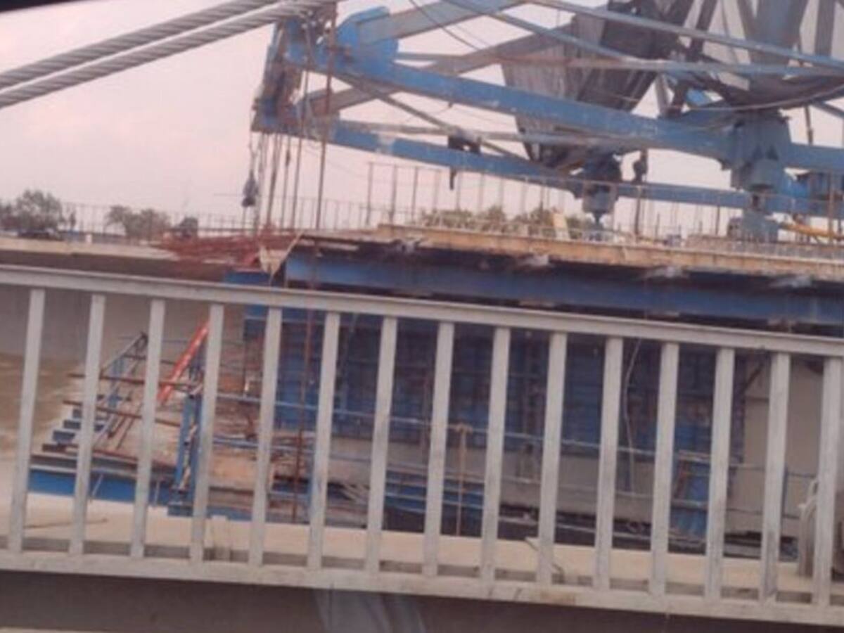 Puente de Juanchito avanza en un 58%