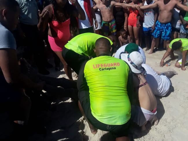 En extrañas circunstancias, muere joven en Playa Blanca, Cartagena