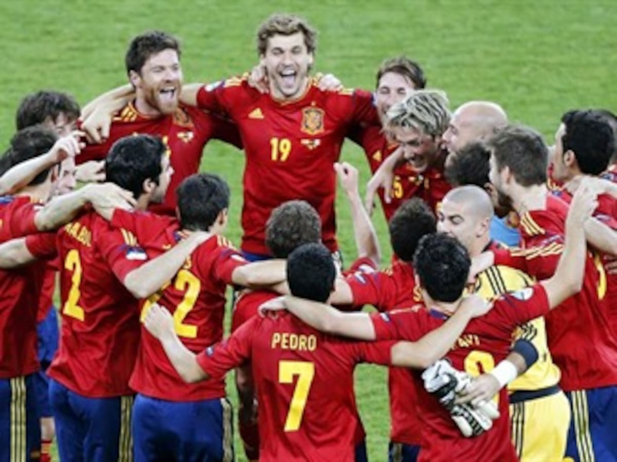 Así jugó España la final