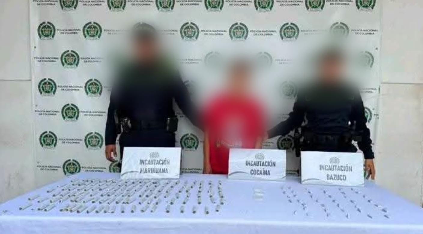 Alias 'Traqui Traqui'. // Policía de Bolívar