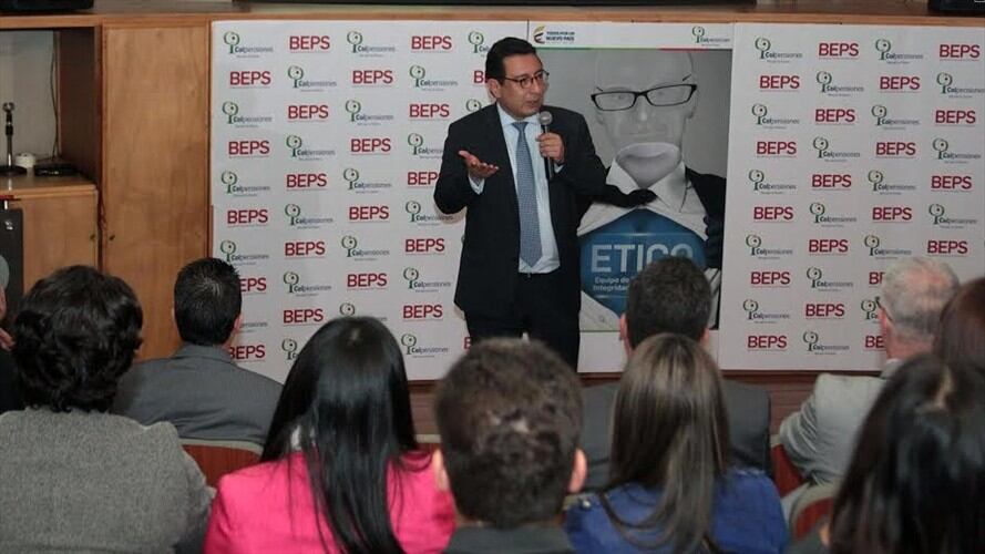 Presidente de Colpensiones, Mauricio Olivera. Foto: Colprensa.