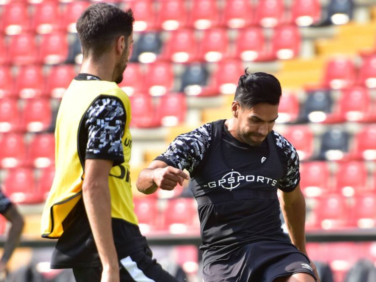 Falcao tuvo su primer rodaje en la pretemporada del Rayo Vallecano