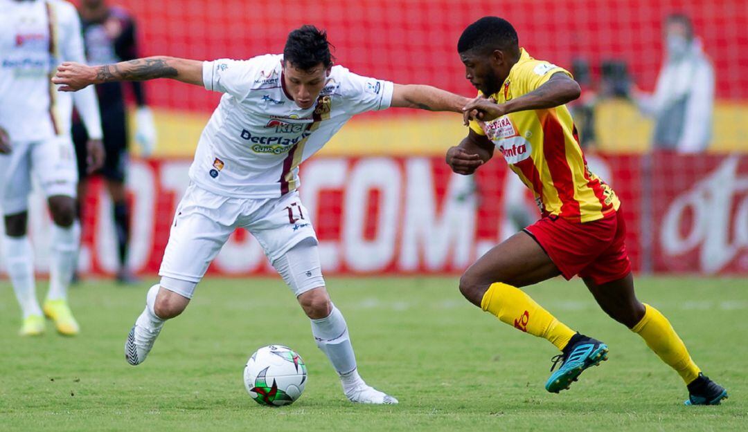 Pereira y Tolima empataron 0-0 en el estadio Hernán Ramírez Villegas.