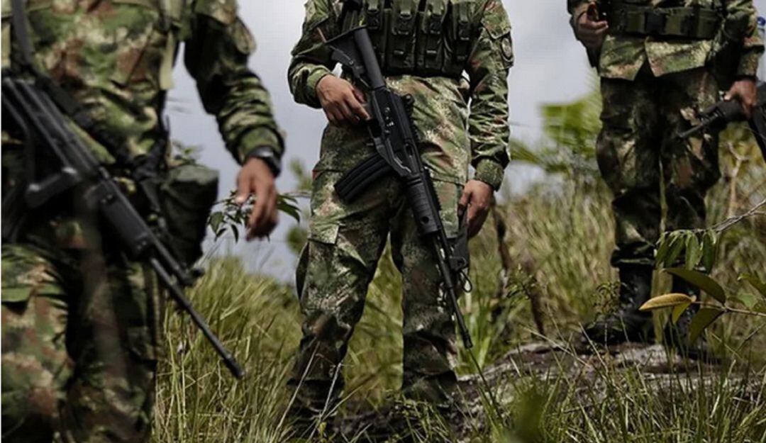 Unidad militar cayó en un campo minado en el municipio de Convención