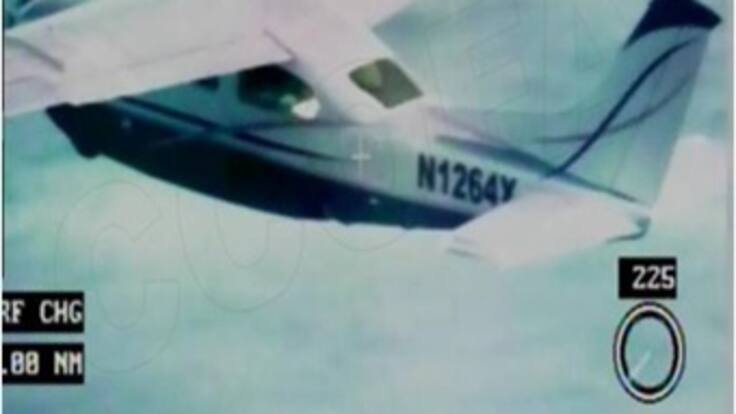 Narcoavión mexicano fue obligado a aterrizar en una playa en el Cauca