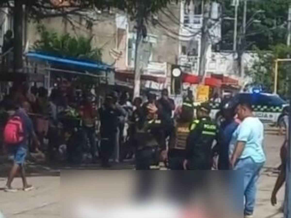 Sicarios asesinaron a joven en la avenida Pedro Romero de Cartagena: hay un herido