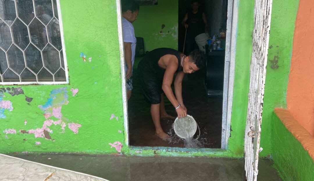 Emergencia en el barrio Los Olivos