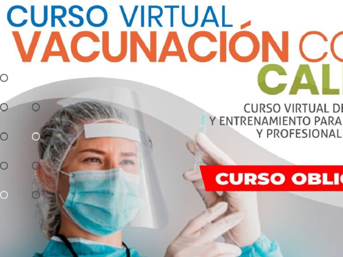 Formación virtual en Caldas para vacunadores con el coronavirus
