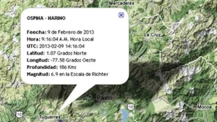 Un sismo de 6.9 grados sacudió gran parte del territorio colombiano