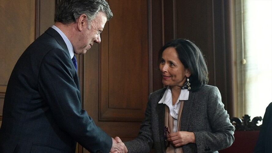 Luz Marina Monzón es la directora de la nueva Unidad de Búsqueda de Personas Dadas por Desaparecidas, creada por mandato del acuerdo de paz suscrito con las Farc. Foto: Presidencia