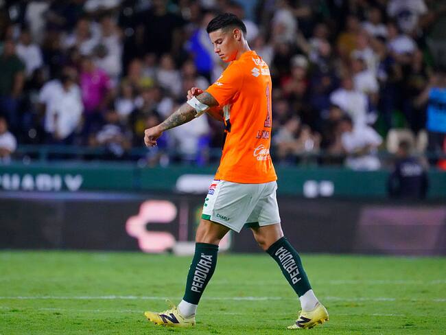 James Rodríguez durante el partido entre el León y Pumas por la fecha 15 de la Liga MX / Getty Images