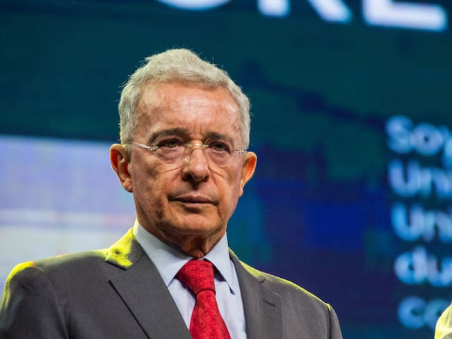 Expresidente de Colombia, Álvaro Uribe. (Foto: Sebastian Barros/NurPhoto via Getty Images)
