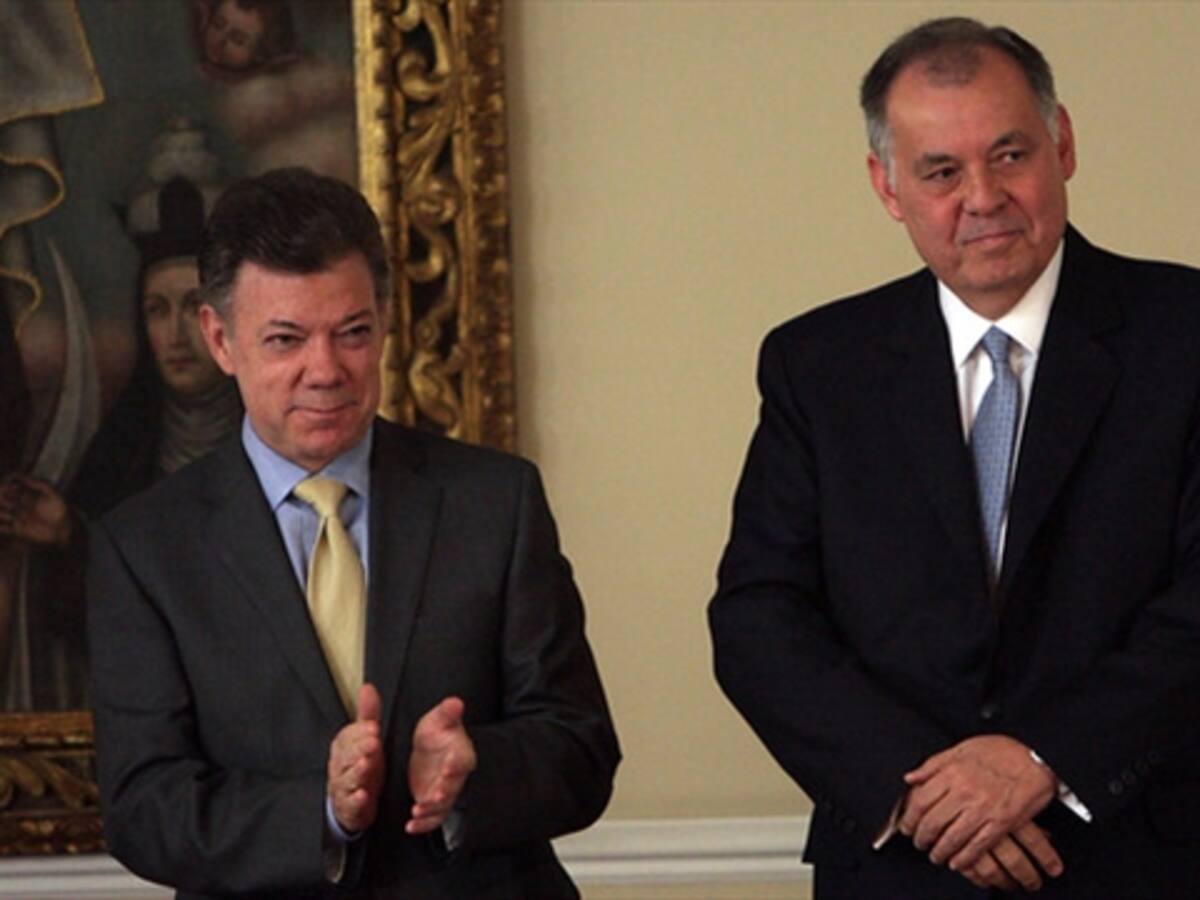 Santos y Ordoñez se reúnen en la Casa de Nariño para hablar de paz
