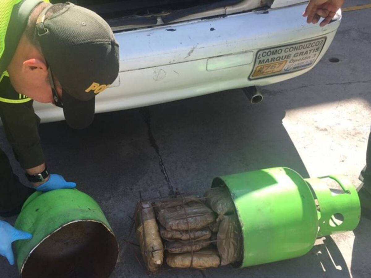 Policía incautó 5.000 gramos de marihuana ocultos en un vehículo