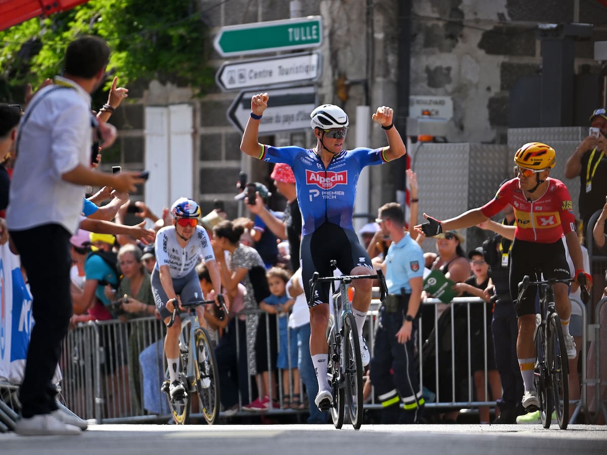 Mathieu van der Poel gana la etapa 9 del Tour de Francia 2026; Pogačar conserva el liderato
