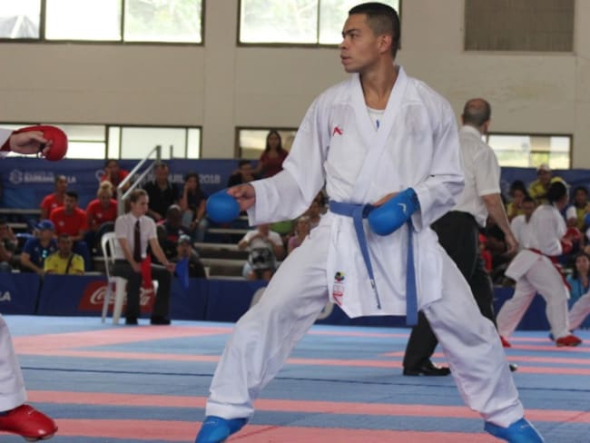 Andrés Felipe Rendón consiguió oro para Colombia en Karate