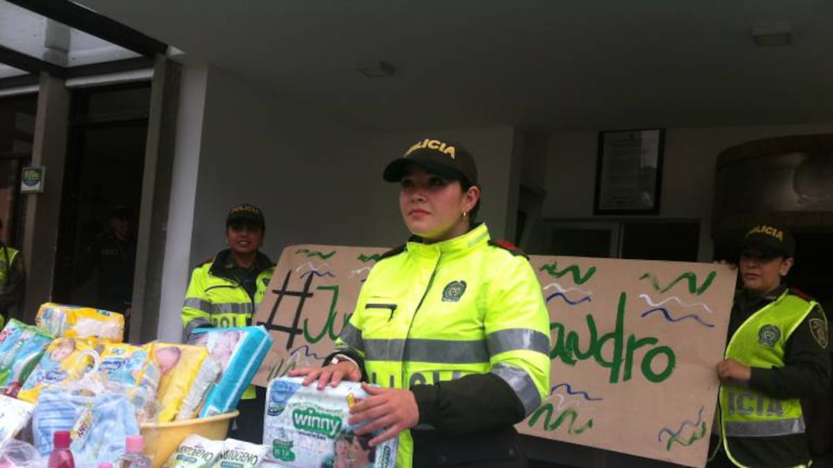 Patrullera que le dio pecho a bebé que dejaron abandonado